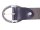 Prato Gürtel G05 mit Runder Schnalle shiny black 90 cm