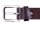 Prato Gürtel G22 Herren Leder Gürtel d-braun 95 cm
