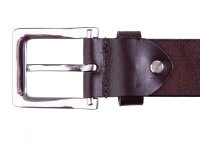 Prato Gürtel G22 Herren Leder Gürtel d-braun 100 cm