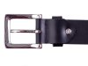 Prato Gürtel G22 Herren Leder Gürtel black 115 cm