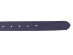Prato Gürtel G26 Damen Gürtel Büffel Leder dark blue 90 cm