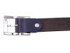 Prato Gürtel G26 Damen Gürtel Büffel Leder dark blue 90 cm