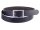 Prato Gürtel G26 Damen Gürtel Büffel Leder dark blue 85 cm