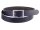Prato Gürtel G26 Damen Gürtel Büffel Leder dark blue 95 cm