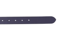 Prato Gürtel G26 Damen Gürtel Büffel Leder dark blue 100 cm