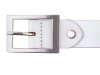 Prato Gürtel G26 Damen Gürtel Büffel Leder weiss 85 cm