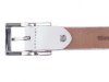 Prato Gürtel G26 Damen Gürtel Büffel Leder weiss 85 cm