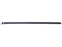 Prato Gürtel G26 Damen Gürtel Büffel Leder shiny black 95 cm