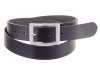 Prato Gürtel G26 Damen Gürtel Büffel Leder shiny black 110 cm
