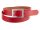 Prato Gürtel G26 Damen Gürtel Büffel Leder rot 110 cm