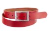 Prato Gürtel G26 Damen Gürtel Büffel Leder rot 105 cm