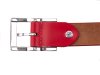 Prato Gürtel G26 Damen Gürtel Büffel Leder rot 105 cm