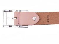 Prato Gürtel G26 Damen Gürtel Büffel Leder rose 105 cm