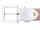 Prato Gürtel G28 Leder Gürtel weiss 100 cm