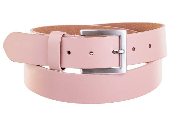 Prato Gürtel G28 Leder Gürtel rose 90 cm