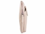 Prato LM J07 Asif Rindleder glatt Handy Umhängetasche beige