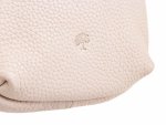 Prato LM J07 Asif Rindleder glatt Handy Umhängetasche beige