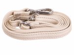 Prato LM J07 Asif Rindleder glatt Handy Umhängetasche beige