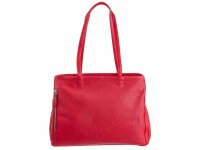 Prato LM K06 Asif Rindleder geprägt Shopper rot