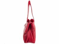 Prato LM K06 Asif Rindleder geprägt Shopper rot