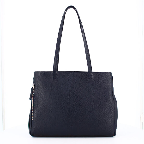 Prato LM K06 Asif Rindleder geprägt Shopper dblau