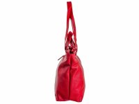 Prato LM K03 Asif Rindleder geprägt Shopper rot