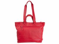 Prato LM K03 Asif Rindleder geprägt Shopper rot