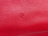 Prato LM K03 Asif Rindleder geprägt Shopper rot