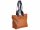 Prato LM K03 Asif Rindleder geprägt Shopper cognac/dblau