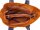 Prato LM K03 Asif Rindleder geprägt Shopper cognac/dblau