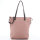 Prato LM K01 Asif Rindleder geprägt Shopper light rose/mid grey