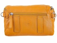 Prato LM AGT1 Asif Rindleder genarbt 2in1 Gürteltasche / Umhängetasche dunkelgelb