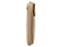Prato LM AJ08 Asif Rindleder geprägt Handy Umhängetasche beige