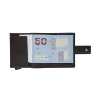 Strellson Norton C-Two E-Cage sv8f Herren Ausweisetui Leder Hochformat
