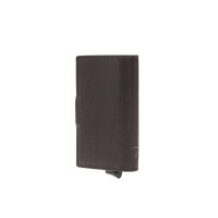 Strellson Norton C-Two E-Cage sv8f Herren Ausweisetui Leder Hochformat dark brown