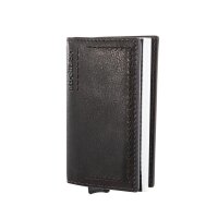 Strellson Norton C-One E-Cage sv8o Herren Geldbörse/Kartenetui Leder Hochformat dark brown