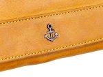 Harbour 2nd Damengeldbörse Marina aus gewaschenem Leder mustard
