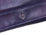 Harbour 2nd Damengeldbörse Marina aus gewaschenem Leder navy