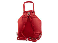Prato Shahid Cityrucksack Rindleder red