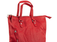 Prato Shahid Cityrucksack Rindleder red