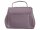 Prato LM Shahid H36-P geprägtes Rindleder Handtasche mid grey