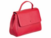 Prato LM Shahid H36-P geprägtes Rindleder Handtasche rot