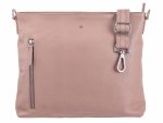 Prato LM Shahid J08-P geprägtes Rindleder Umhängetasche light rose