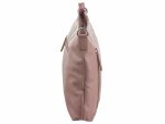 Prato LM Shahid J08-P geprägtes Rindleder Umhängetasche light rose