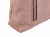 Prato LM Shahid J08-P geprägtes Rindleder Umhängetasche light rose