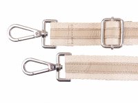 Prato LM Shahid J08-P geprägtes Rindleder Umhängetasche beige