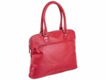 Prato LM Shahid K44-P geprägtes Rindleder Shopper rot
