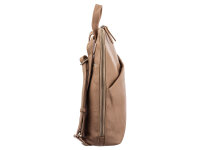 Prato LM Shahid AL8 geprägtes Rindleder Cityrucksack light rosa