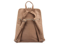 Prato LM Shahid AL8 geprägtes Rindleder Cityrucksack light rosa