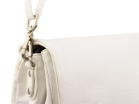 Prato LM Shahid H40-N glattes Rindleder Umhängetasche Handtasche white